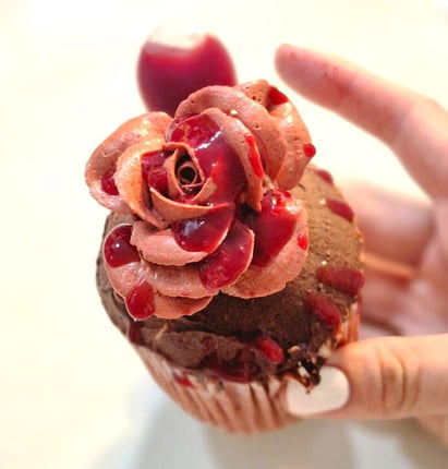 Vampire Cupcake